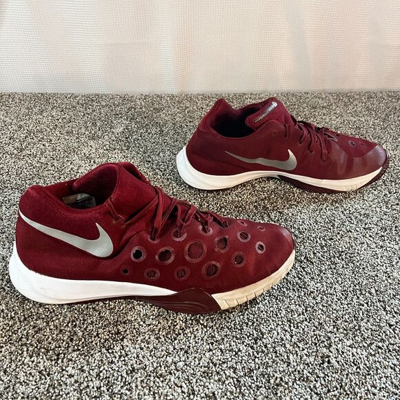 Nike ZM Hyperquickness 2015 TB RedMetallic Silver Size 13 - Picture 3 of 6